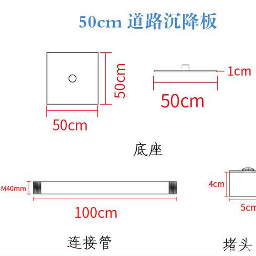 昌吉沉降板规格型号如何选择?